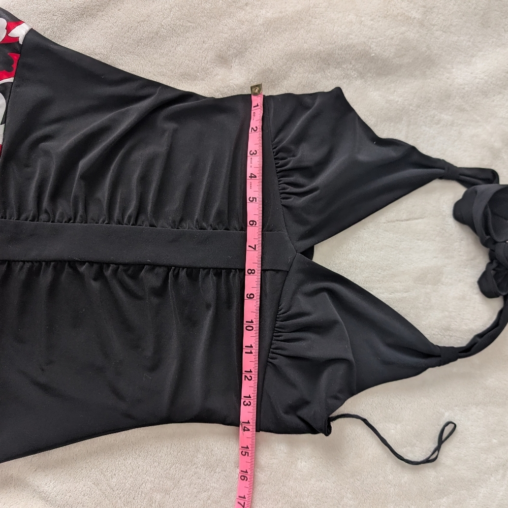 2000's Halter Ruffle Dress - Picture 10 of 11